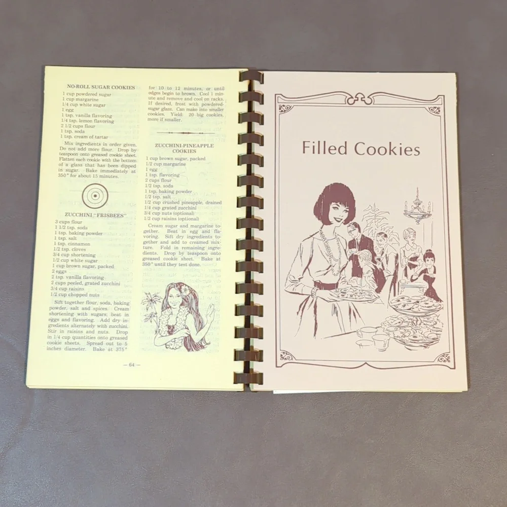 KMA Cookie Festival Cookbook Spiral 1983 KMA Radio Shenandoah Iowa Billie Oakley